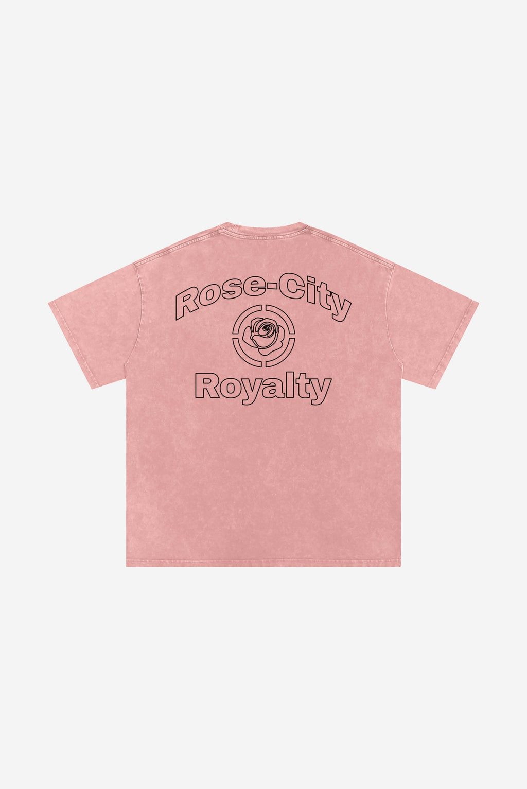 Rose-City Essential - Snow Washed T-Shirt (Pink)