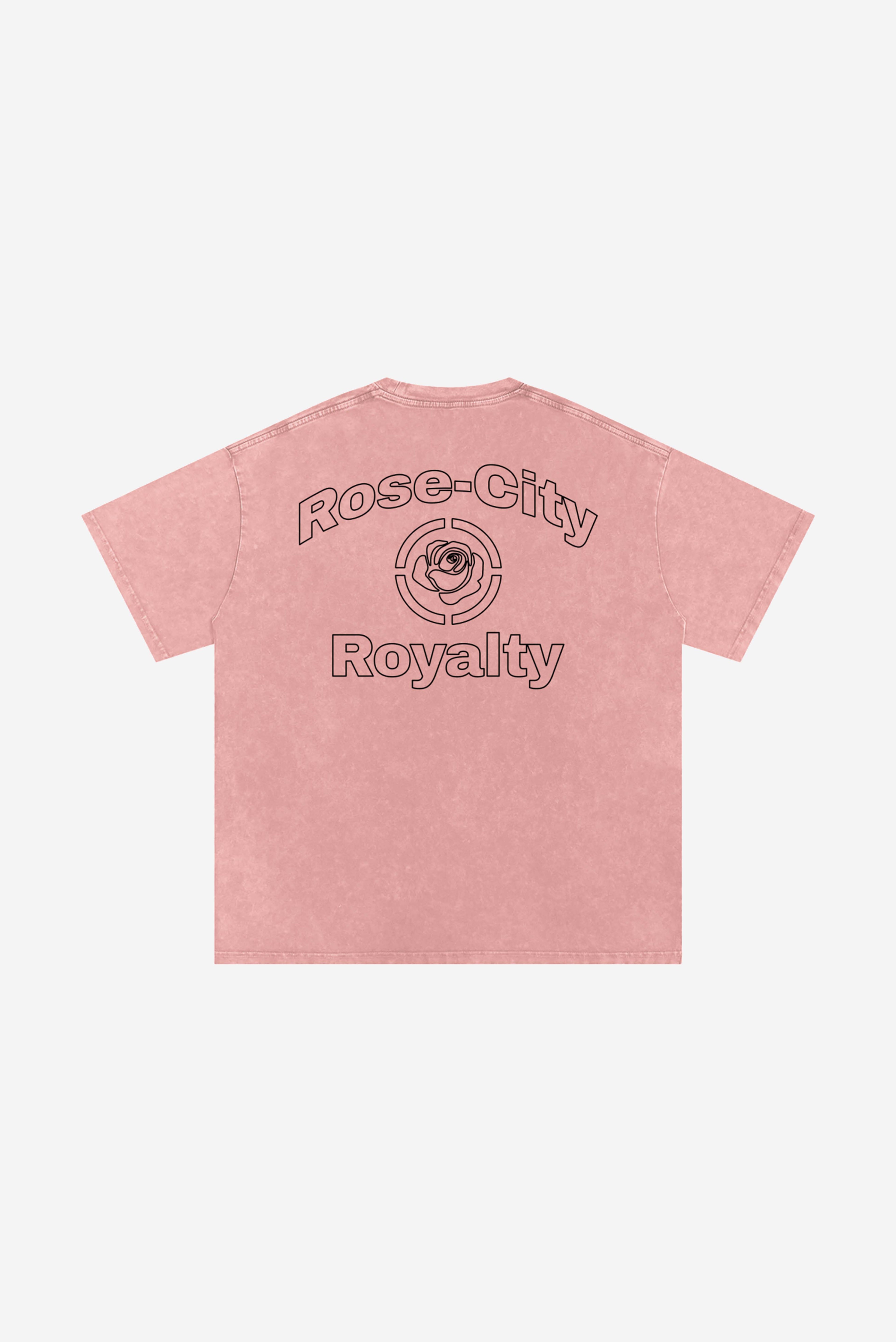 Rose-City Essential - Snow Washed T-Shirt (Pink)