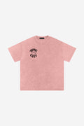 Rose-City Smile - Snow Washed T-Shirt (Pink)
