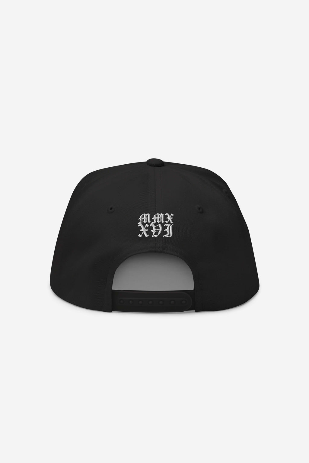 Rose-City - Logo - A Frame Flat Bill Cap (Black)