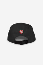 Rose City Text Logo - Five Panel Cap (Black)