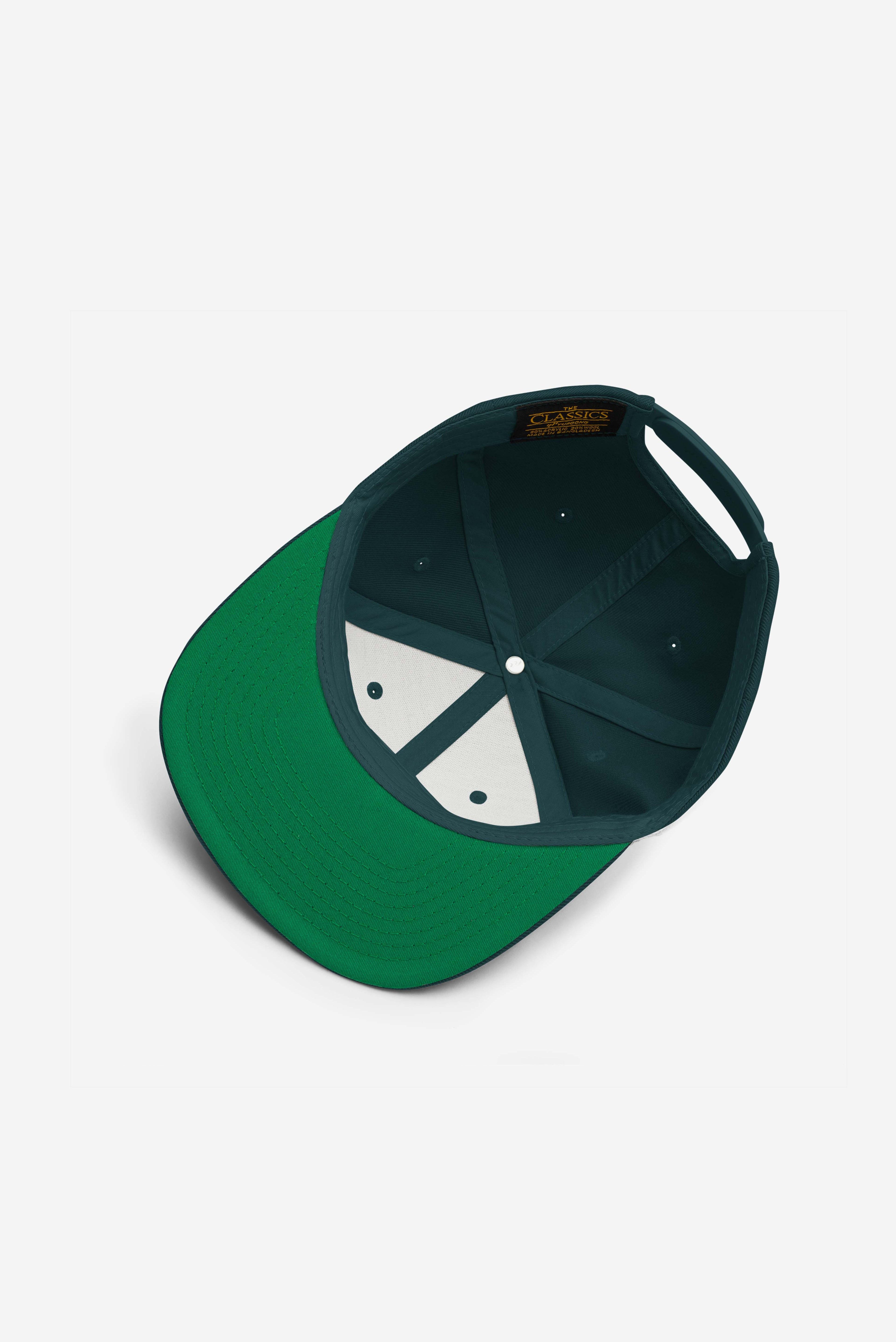ROSE CITY COLLAGE - Snapback Hat (Spruce)