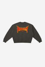 RC Concert V1 - Boxy Fleece Crewneck Sweatshirt (Dark Grey)