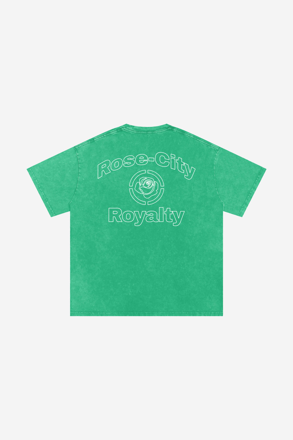 Rose-City Essential - Snow Washed T-Shirt (Teal)