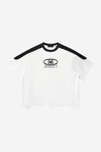 Rose-City Worldwide - Color Block Oversized T-Shirt (Black/White)