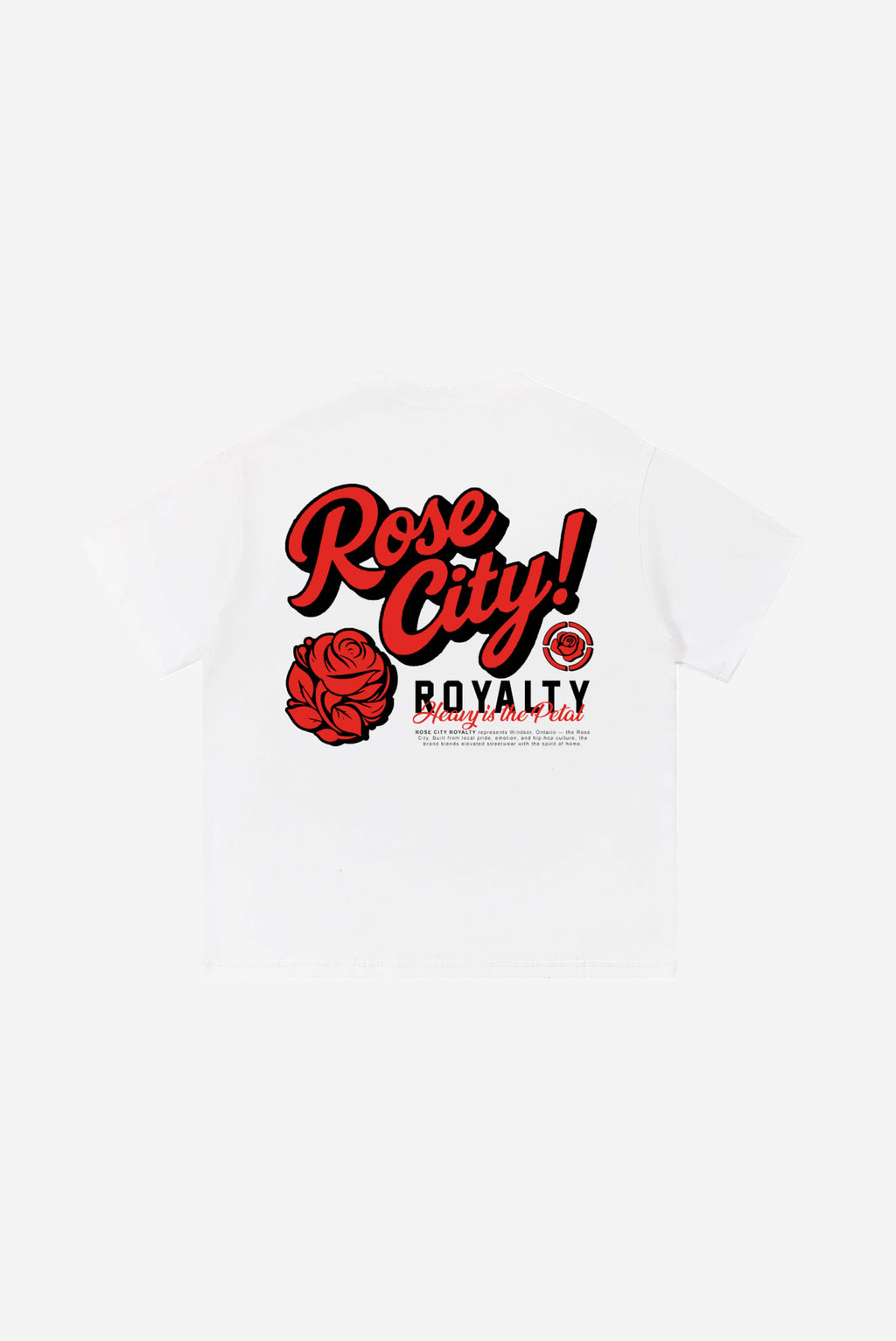 Rose-City Retro - T-Shirt (White)