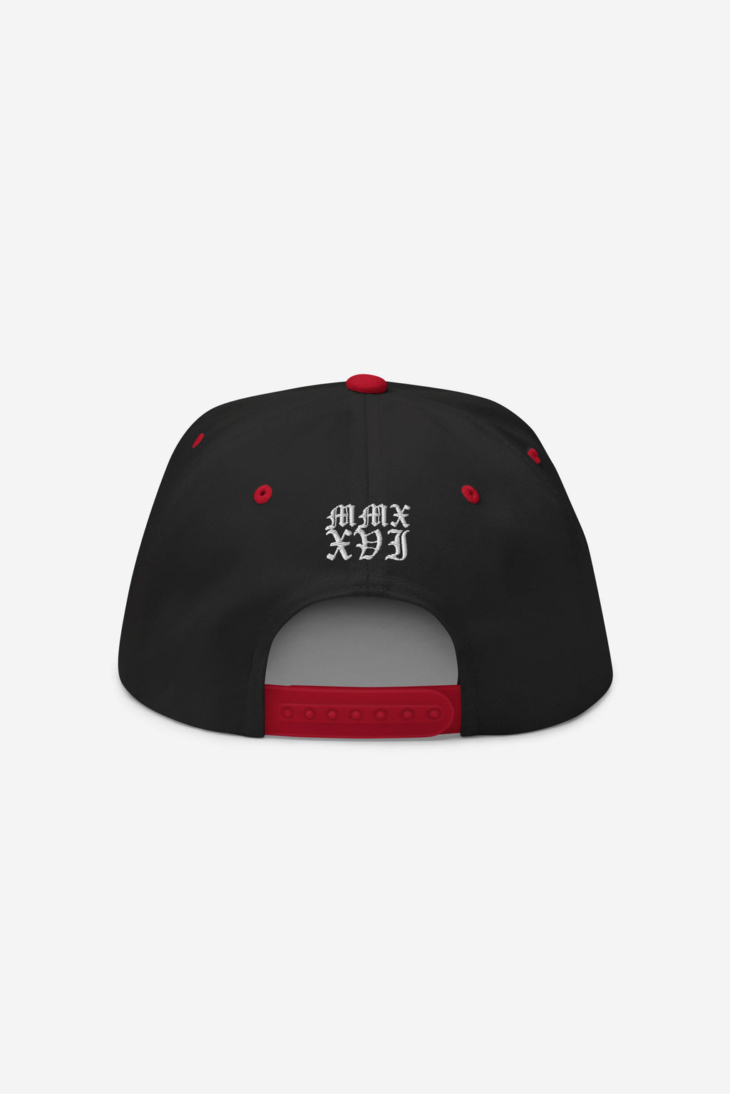 Rose-City - Logo - A Frame Flat Bill Cap (Navy/Red)