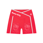 Women’s High Rise Color Block Yoga Shorts