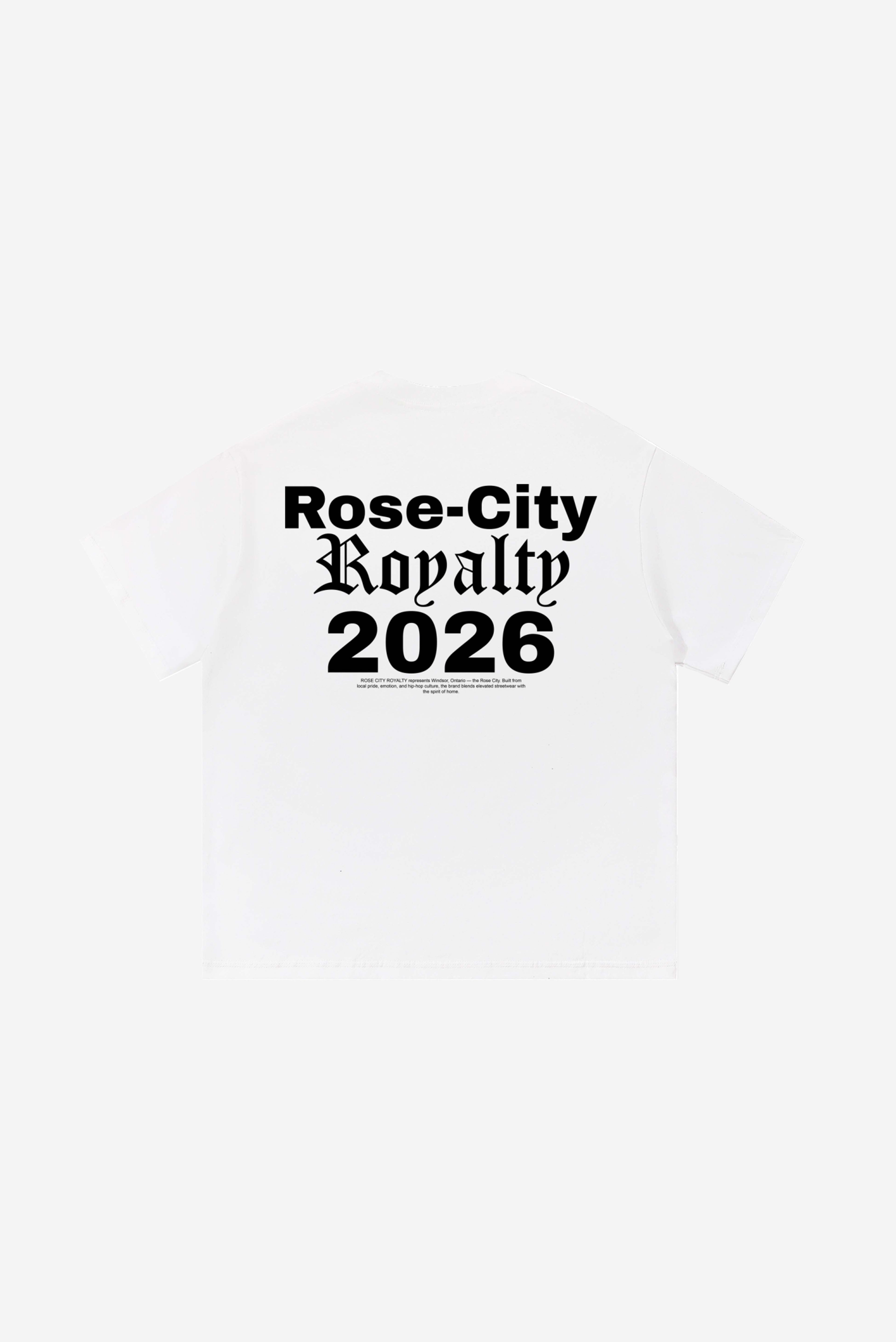 Glass Rose - T-Shirt (White)