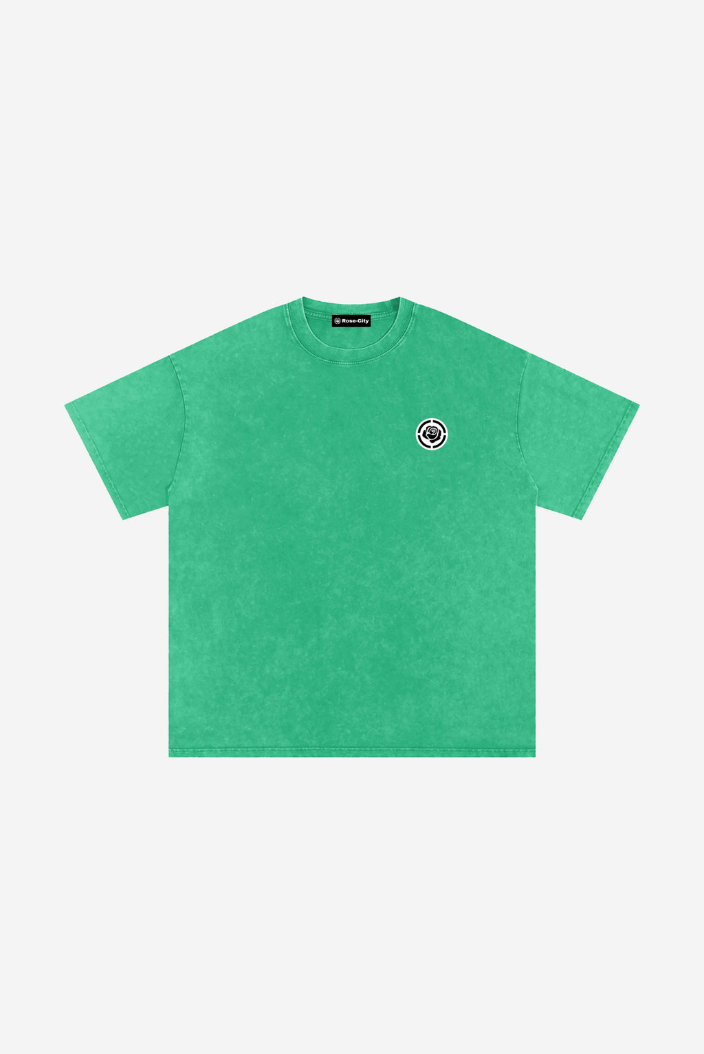 Rose-City Essential - Snow Washed T-Shirt (Teal)