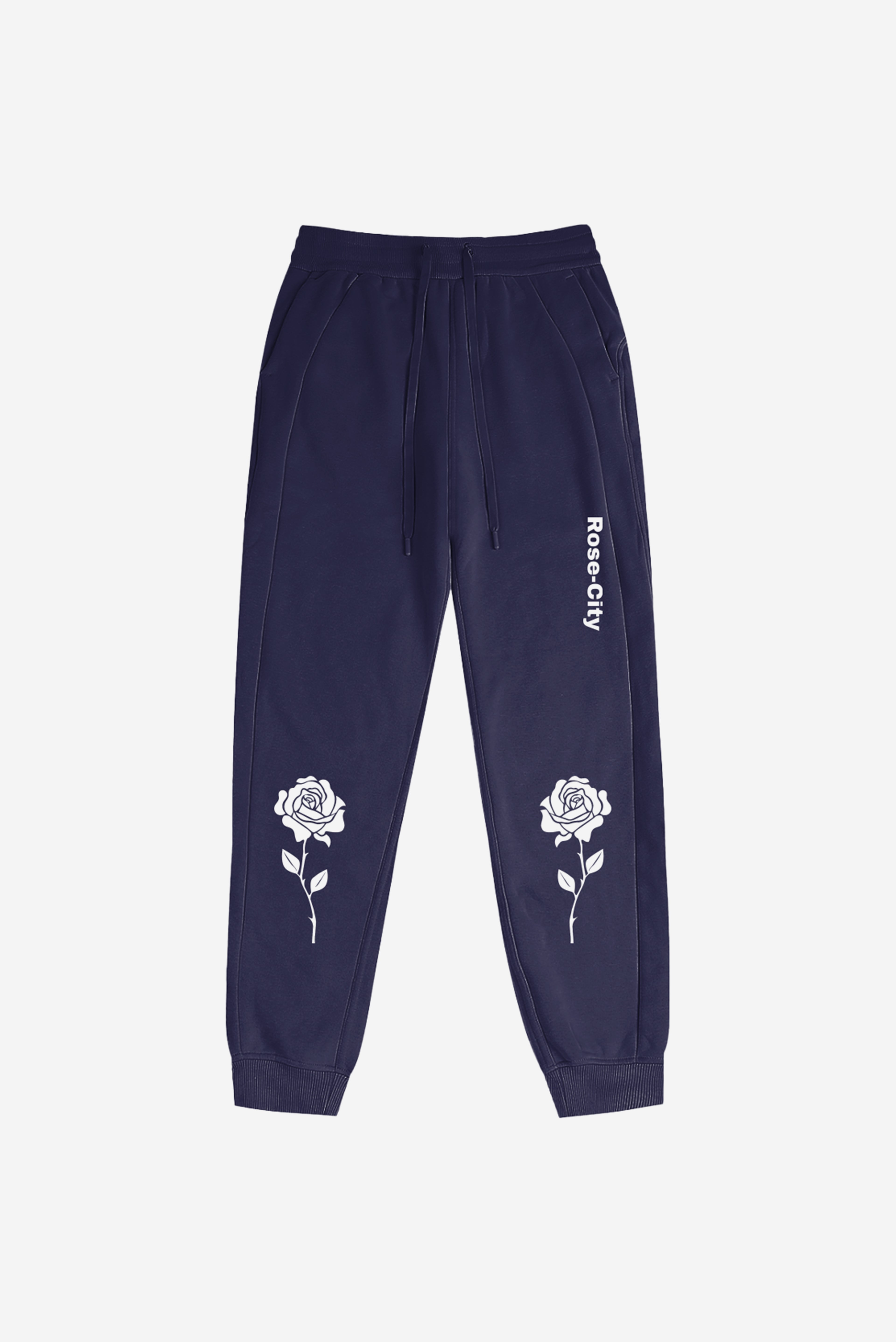 Rose City - Womens Jogger Pants (Navy)