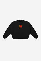 RC Concert V1 - Boxy Fleece Crewneck Sweatshirt (Black)