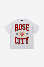 Rose-City Collage - T-Shirt (White)