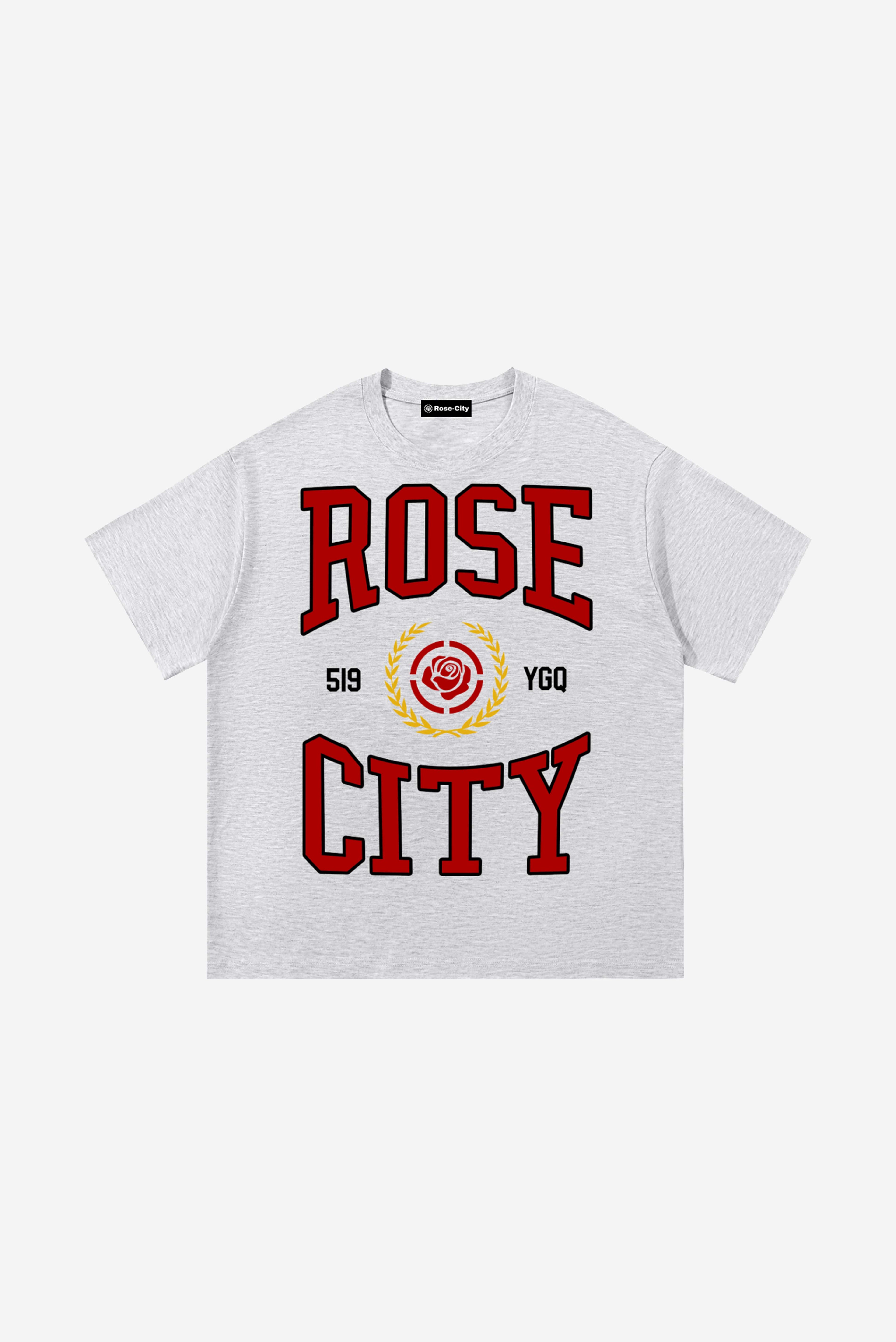 Rose-City Collage - T-Shirt (White)