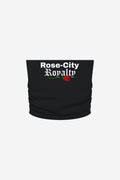 Rose City - Women’s Ruched Cropped Tube Top (Black)