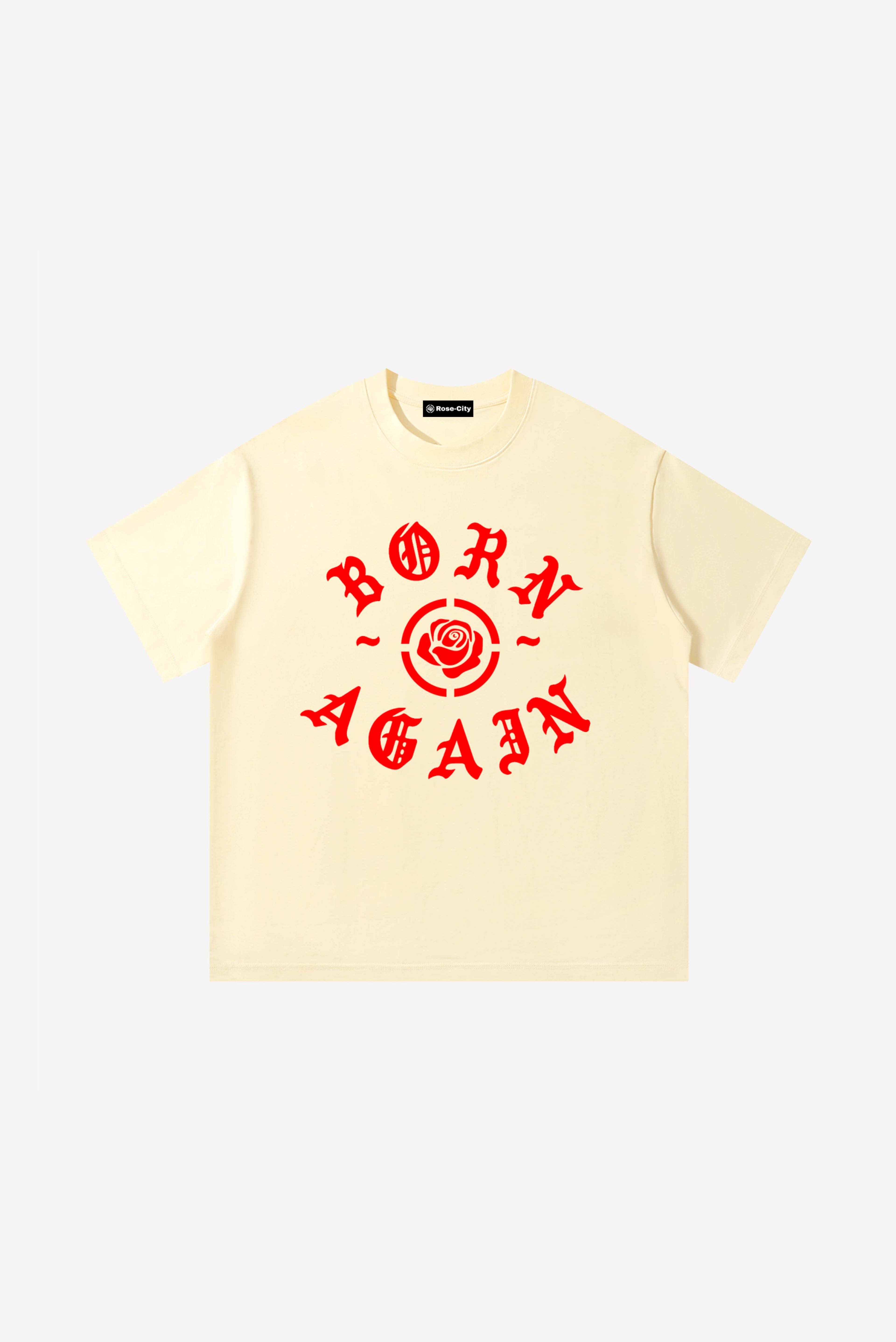 Born Again - T-Shirt (Cream)