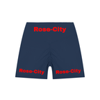 Women’s High Rise Color Block Yoga Shorts