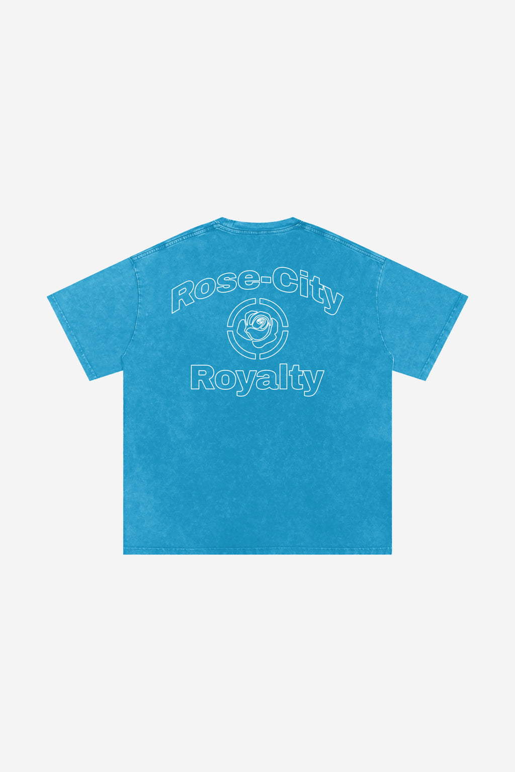 Rose-City Essential - Snow Washed T-Shirt (Blue)