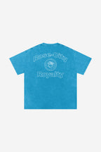 Rose-City Essential - Snow Washed T-Shirt (Blue)
