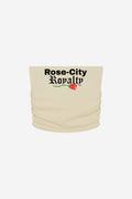 Rose City - Women’s Ruched Cropped Tube Top (Cream)
