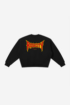 RC Concert V1 - Boxy Fleece Crewneck Sweatshirt (Black)