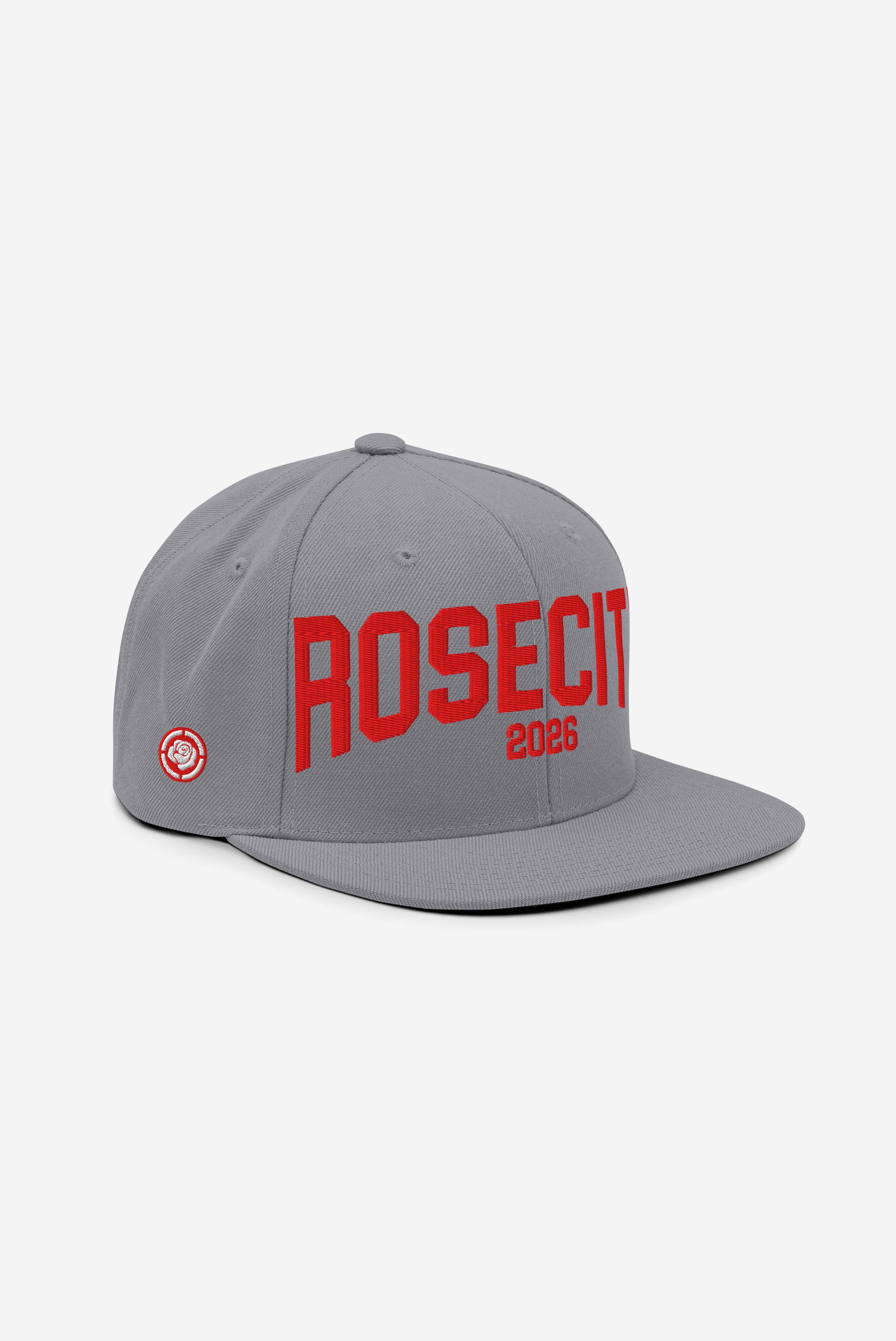 ROSE CITY COLLAGE - Snapback Hat (Grey)