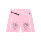 Women’s High Rise Color Block Yoga Shorts