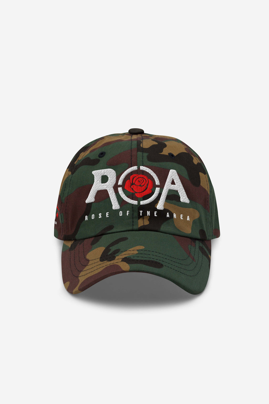 Rose of the Area - Dad Hat (Camo)