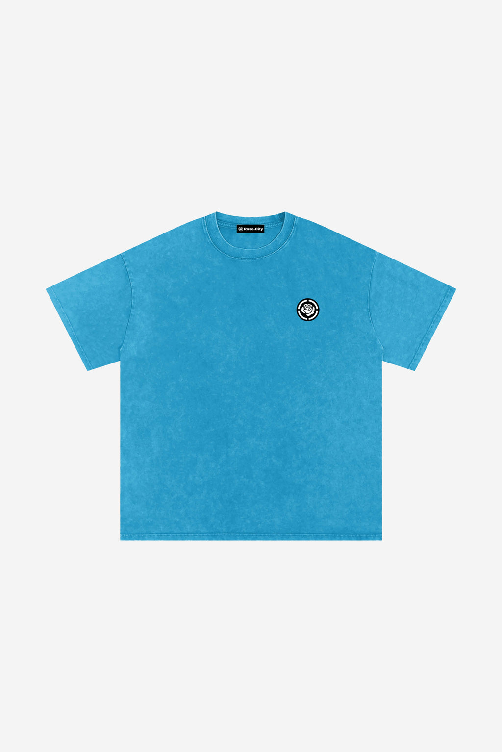 Rose-City Essential - Snow Washed T-Shirt (Blue)