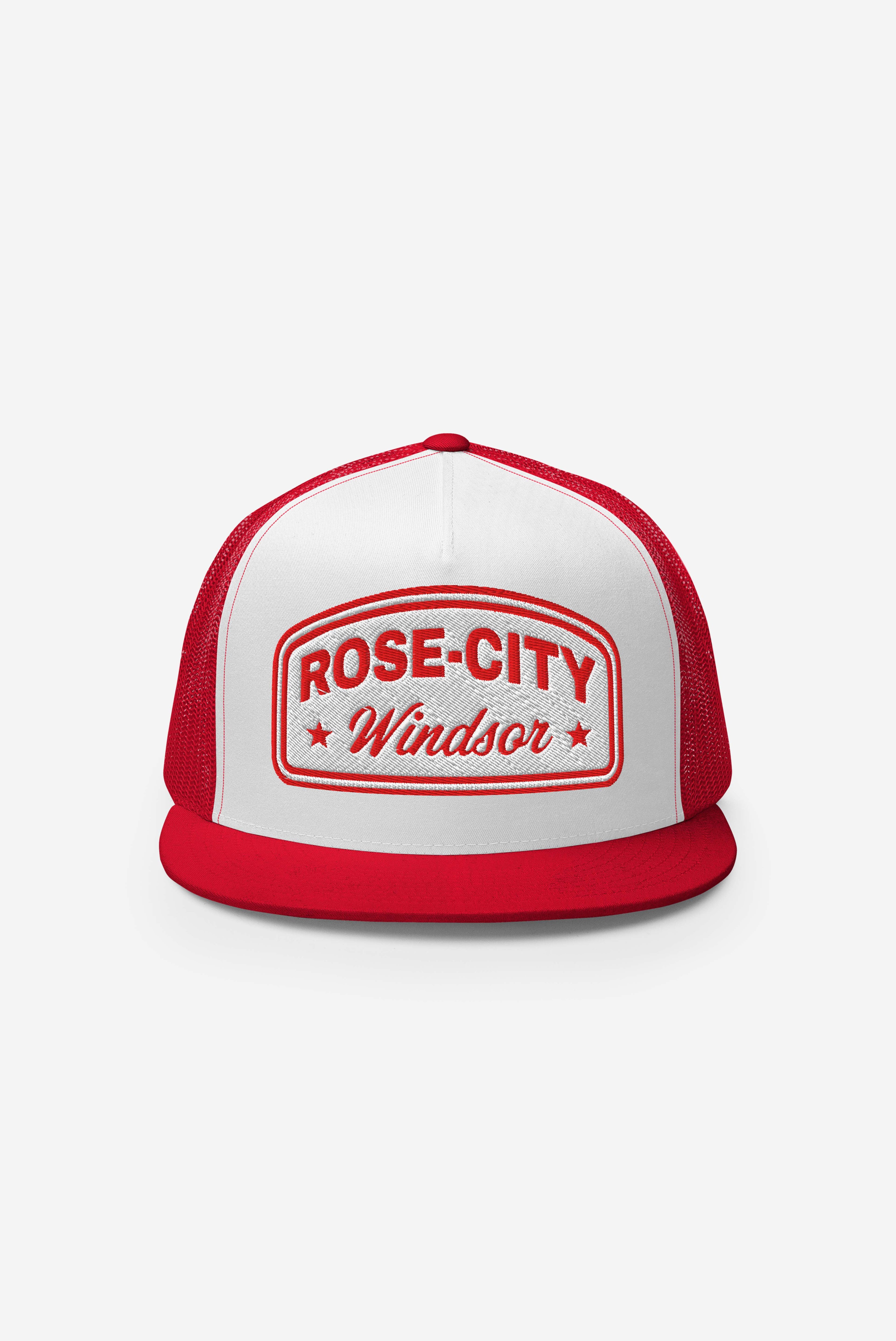 RC Windsor - Trucker Cap (White/Red)