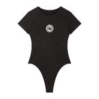 Women's Mineral Wash Crewneck Bodysuit