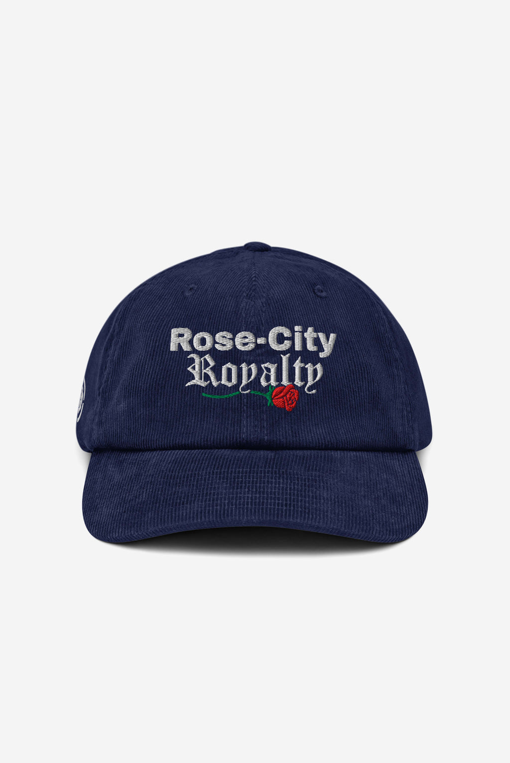 Rose City Royalty - Corduroy Hat (Navy)