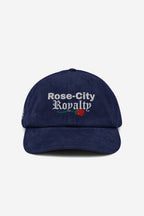 Rose City Royalty - Corduroy Hat (Navy)
