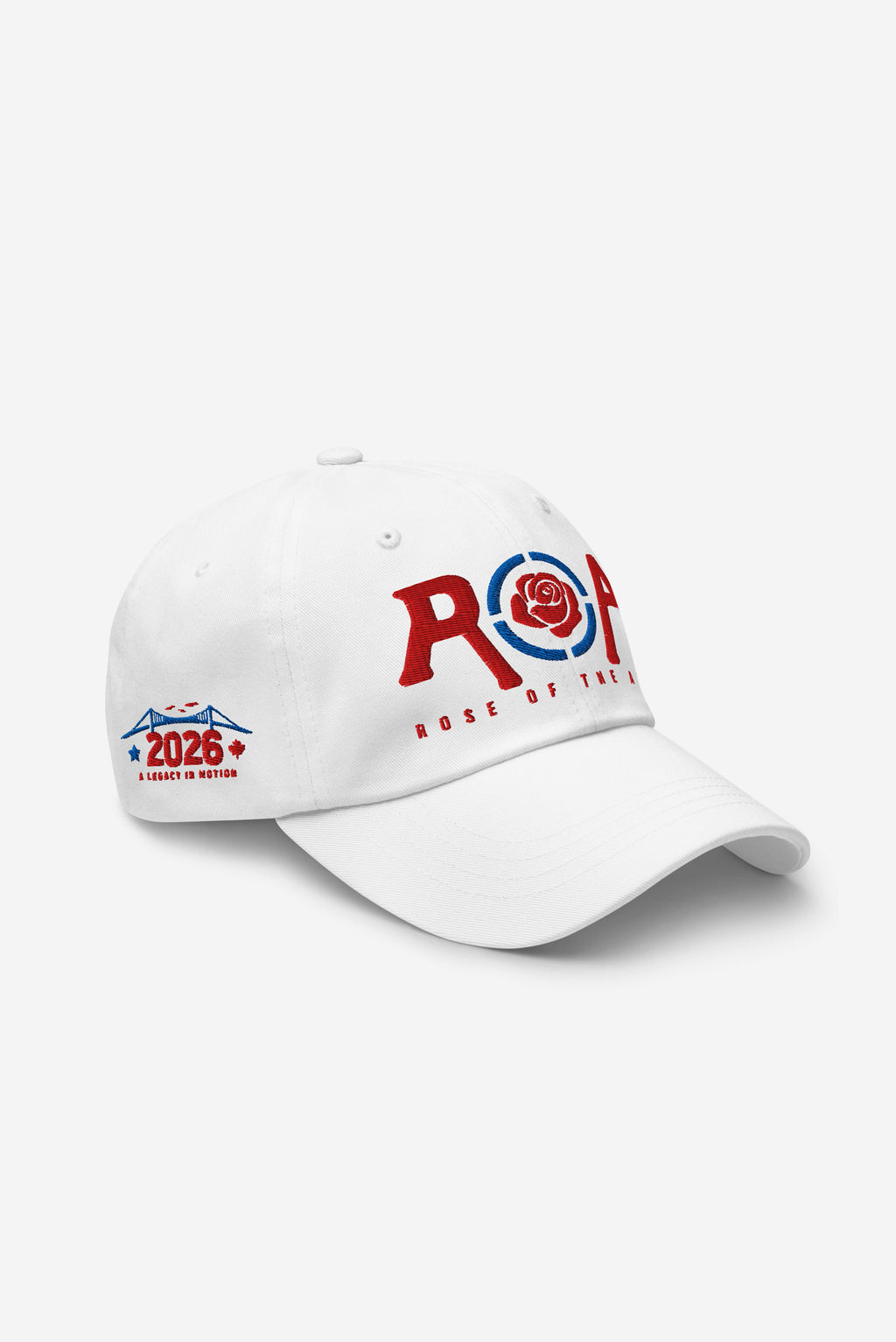 Rose of the Area - Dad Hat (White)