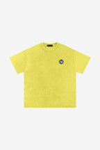 Rose-City Essential - Snow Washed T-Shirt (Yellow)