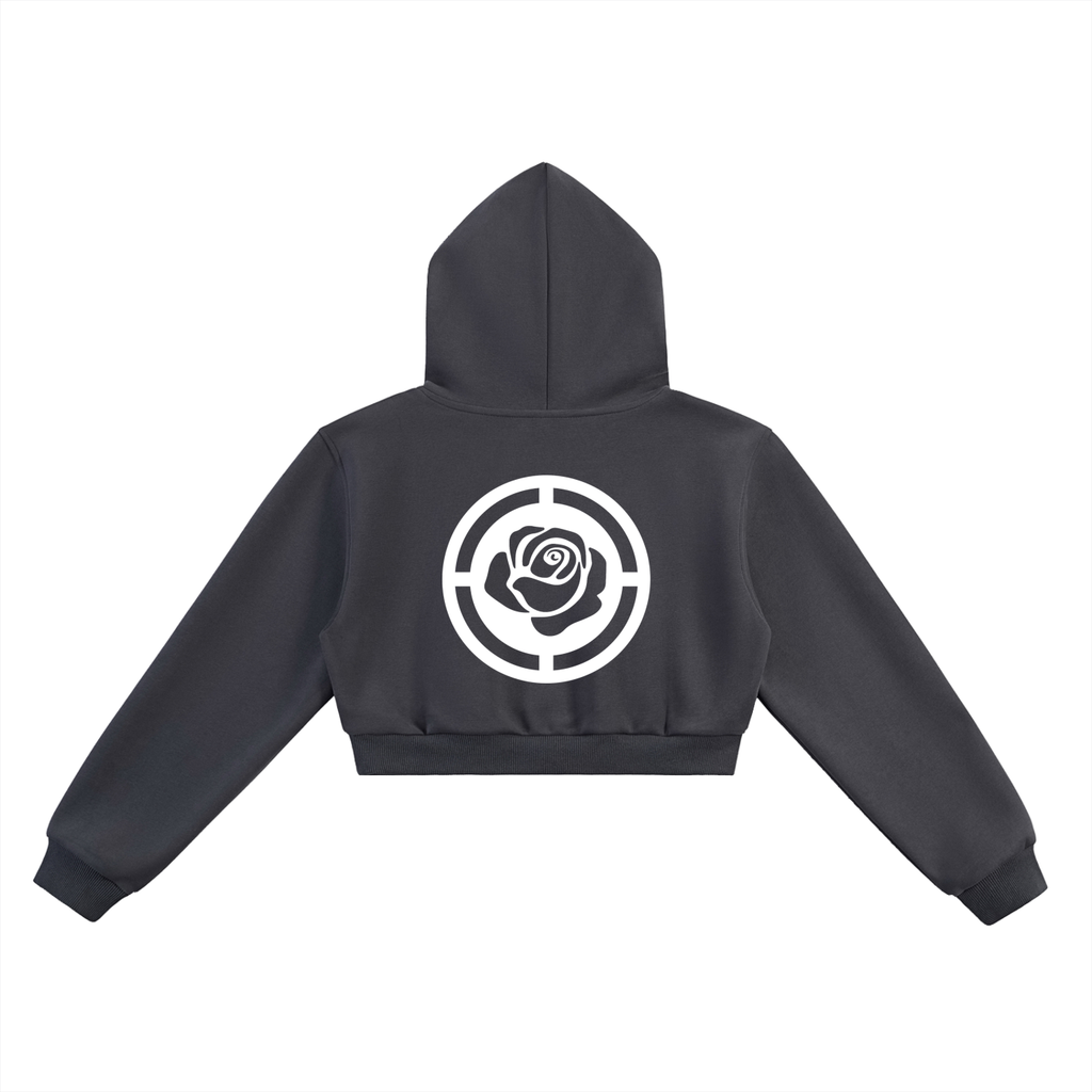 Essential Cropped Hoodie