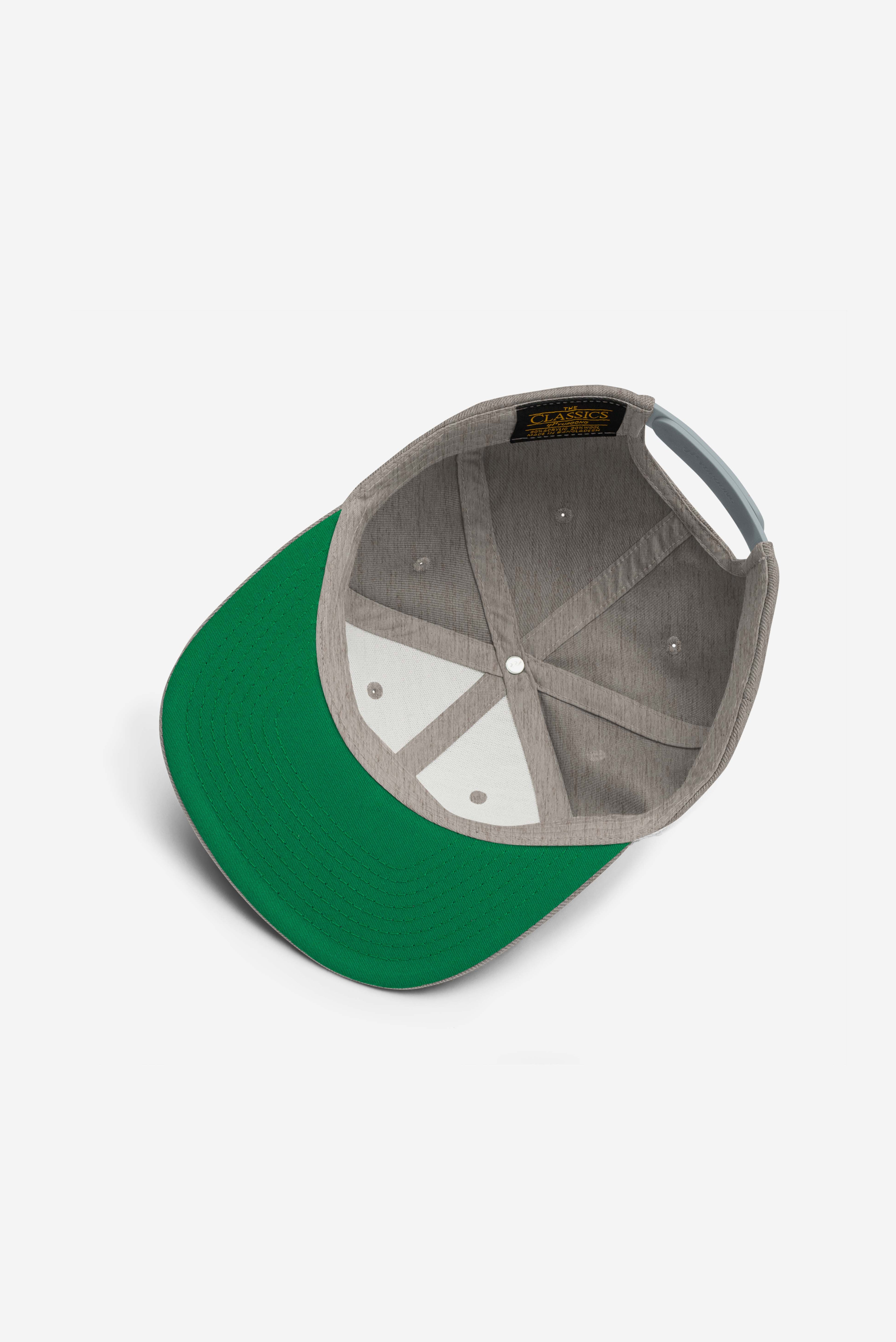 ROSE CITY COLLAGE - Snapback Hat (Heather Grey)