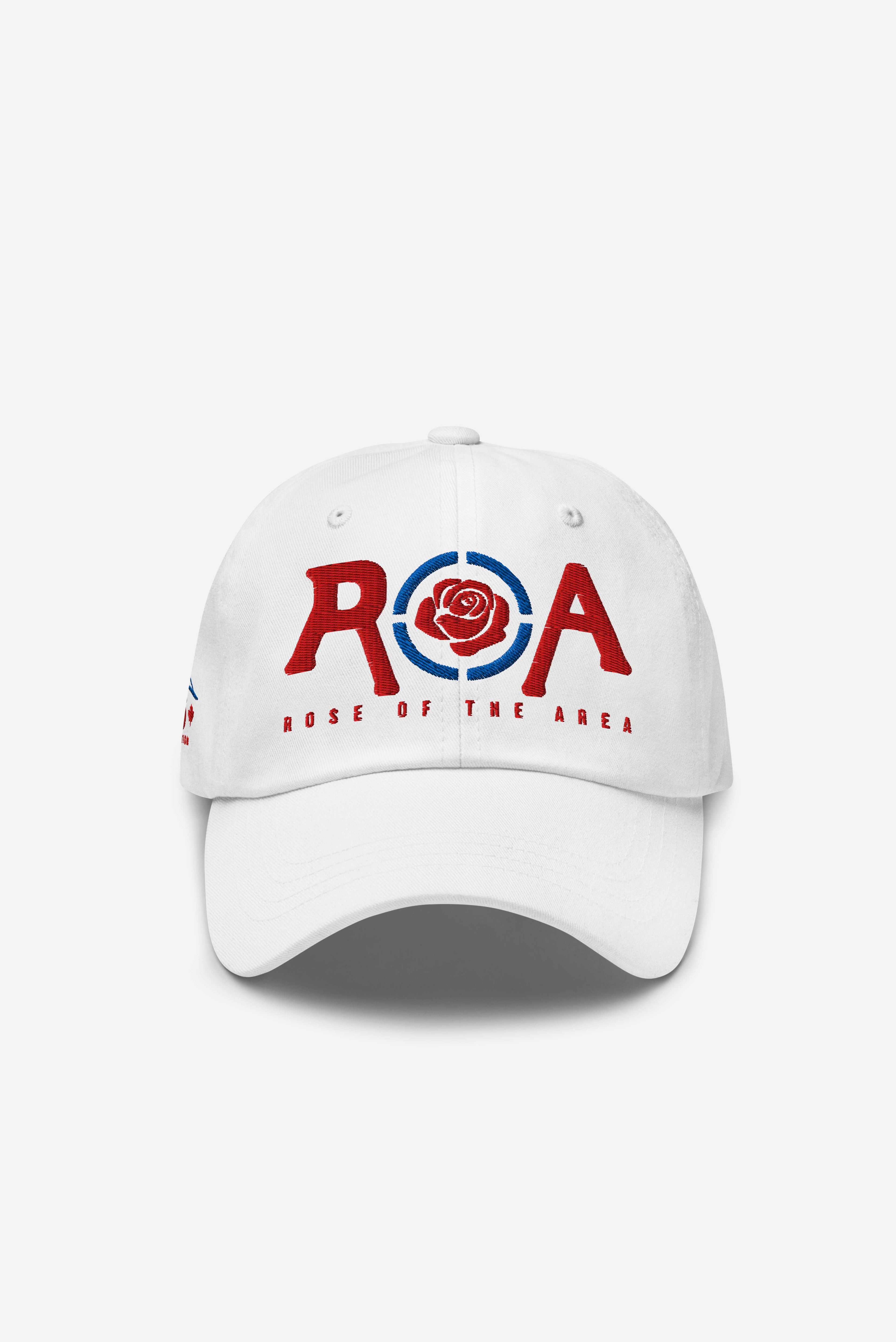 Rose of the Area - Dad Hat (White)