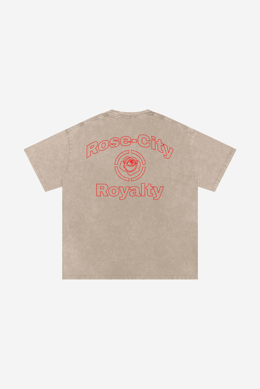 Rose-City Essential - Snow Washed T-Shirt (Khaki)