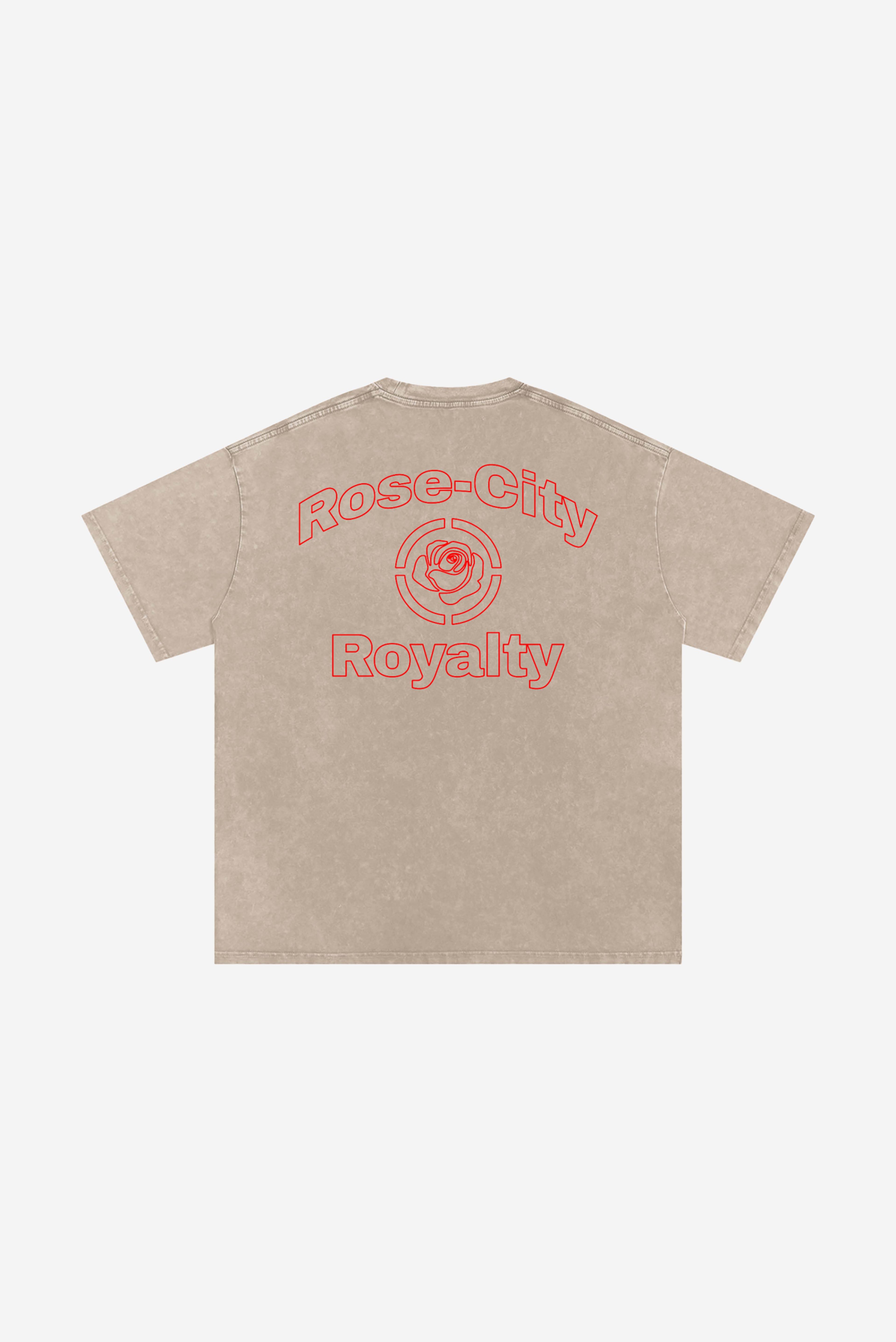 Rose-City Essential - Snow Washed T-Shirt (Khaki)