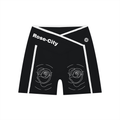Women’s High Rise Color Block Yoga Shorts