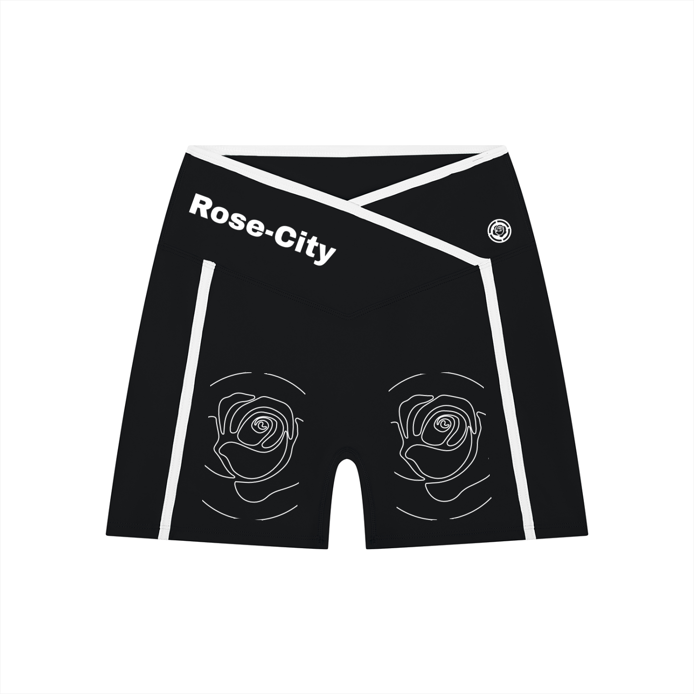 Women’s High Rise Color Block Yoga Shorts