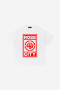 Rose-City Emblem - T-Shirt (White)