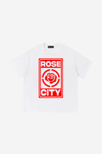 Rose-City Emblem - T-Shirt (White)