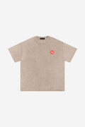 Rose-City Essential - Snow Washed T-Shirt (Khaki)