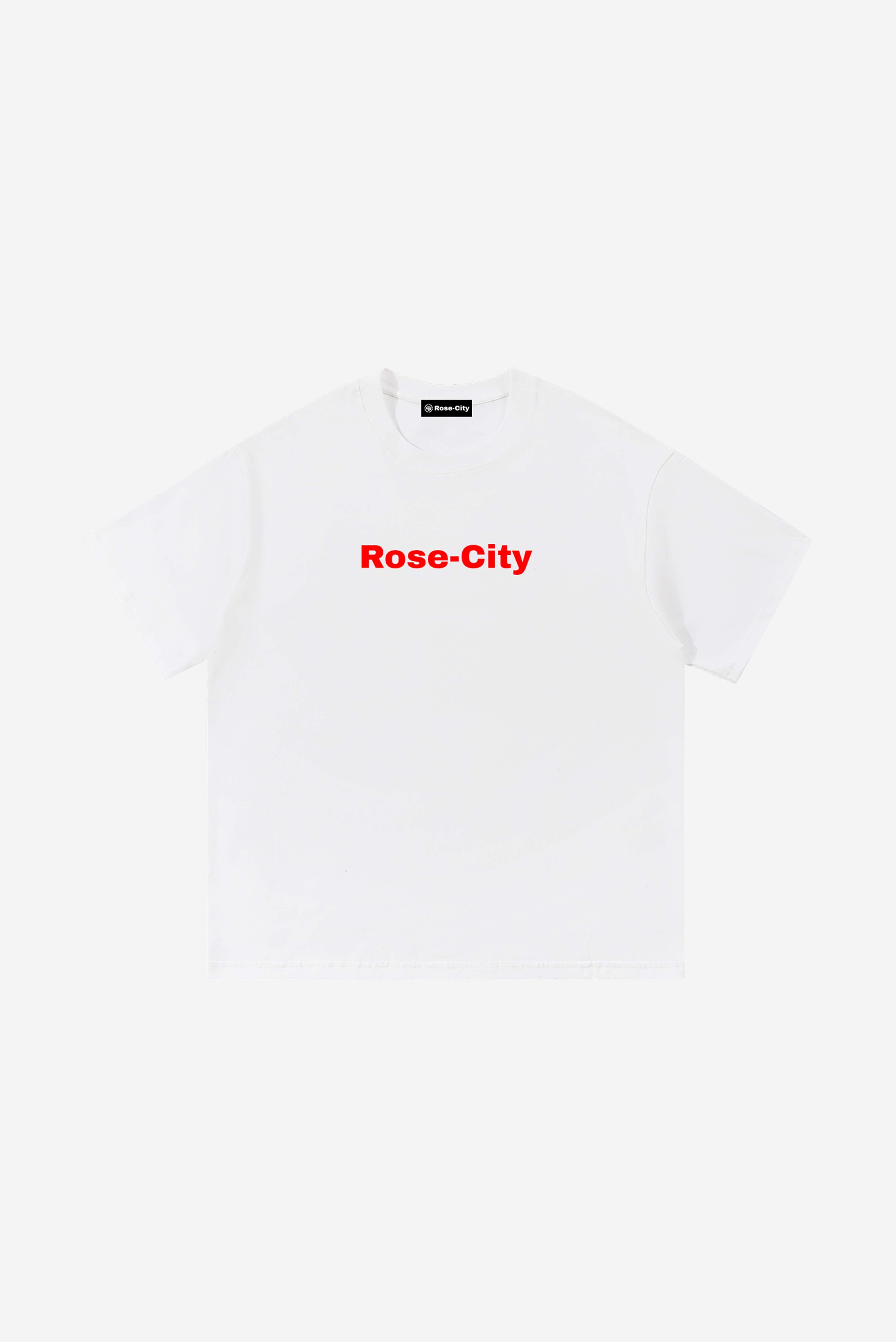 Rose-City - T-Shirt (White)