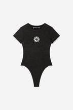 Rose City Women's Mineral Wash Bodysuit (Black)
