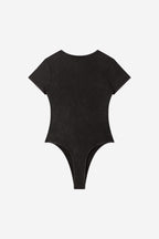 Rose City Women's Mineral Wash Bodysuit (Black)