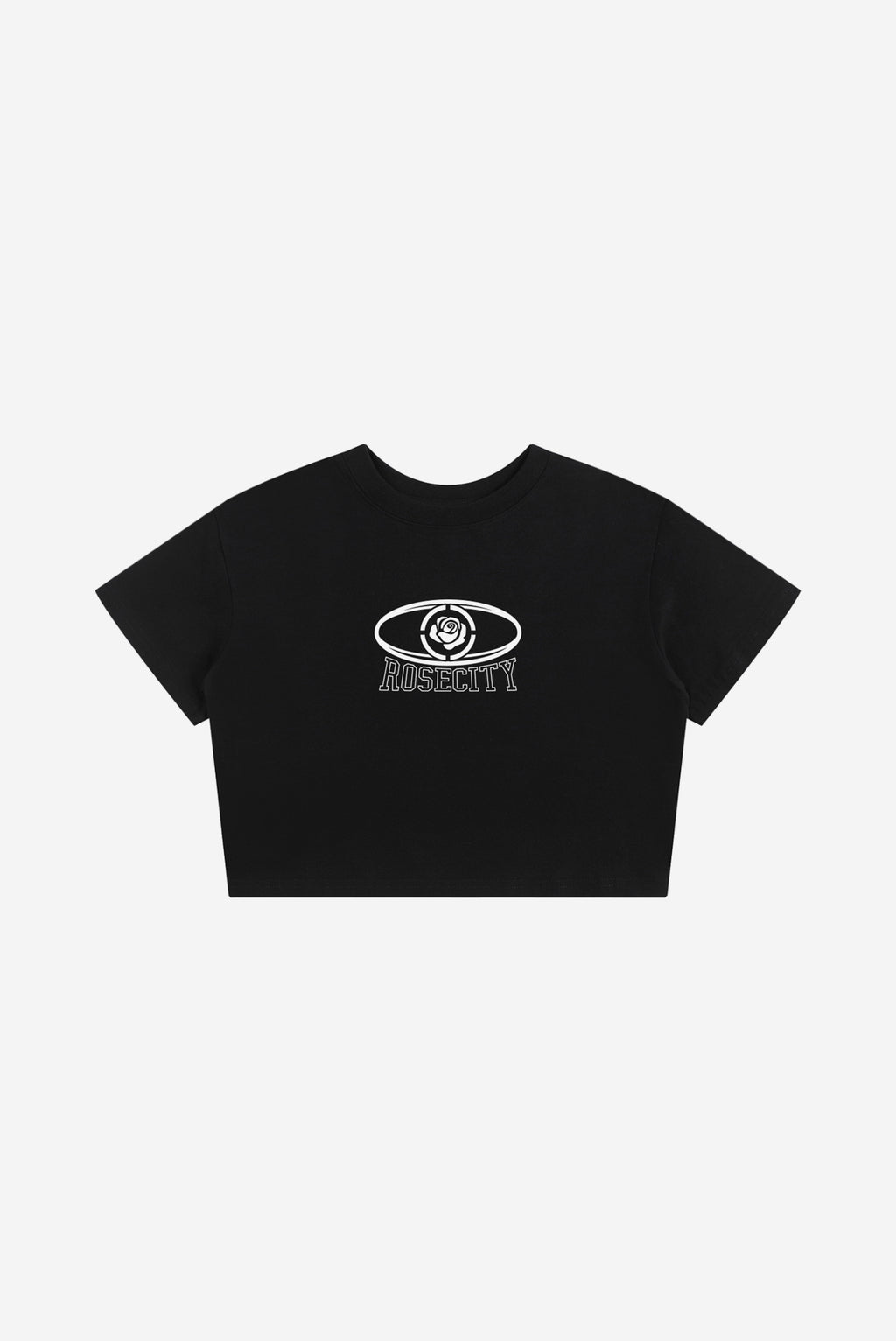 Rose City Worldwide - Baby Tee Seamless T-Shirt (Black)