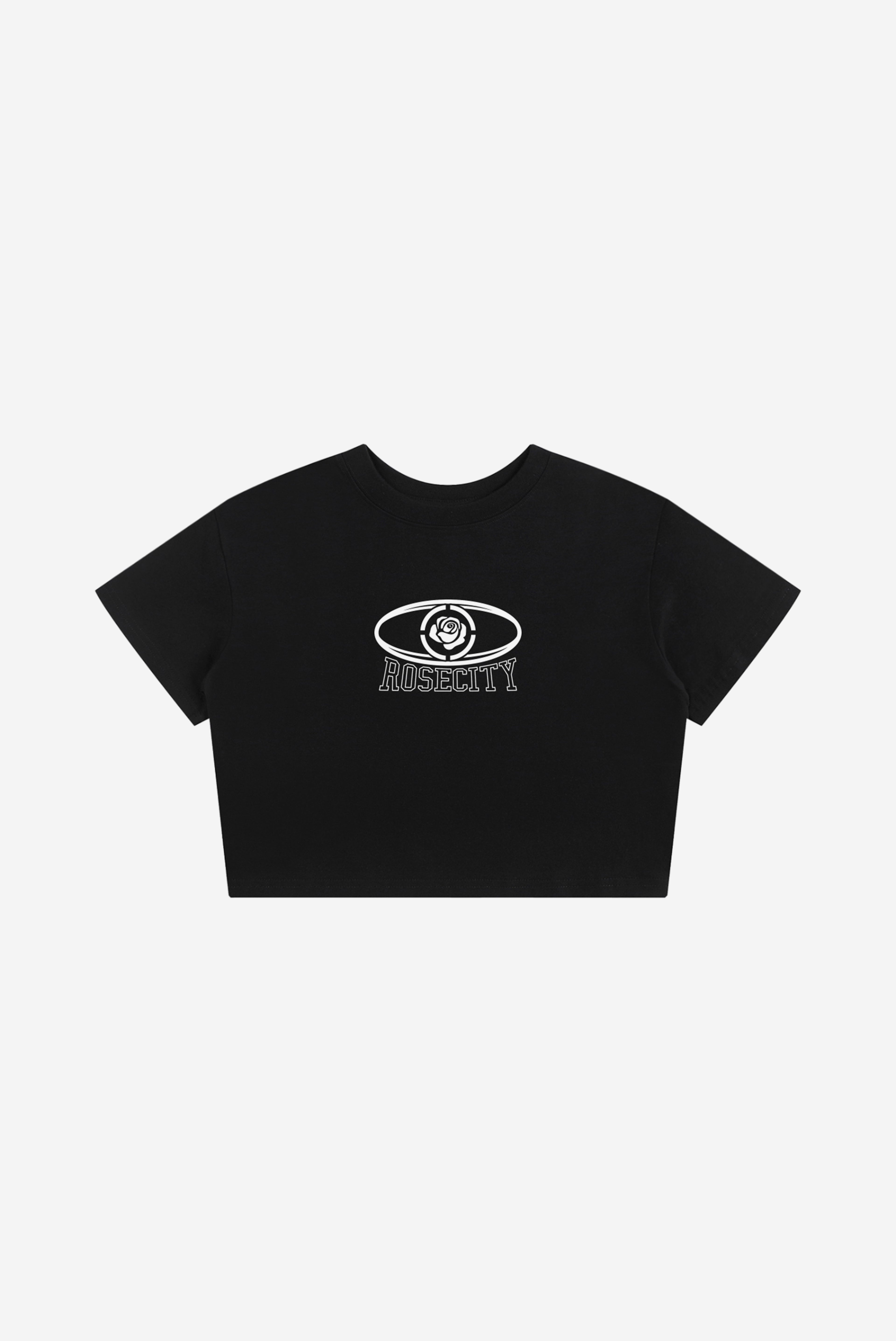 Rose City Worldwide - Baby Tee Seamless T-Shirt (Black)